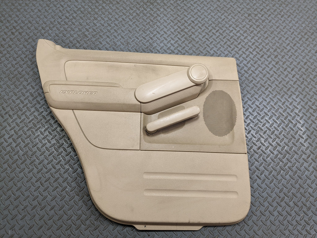 2006 - 2010 FORD EXPLORER OEM INTERIOR DOOR TRIM PANEL REAR LEFT DRIVER SIDE