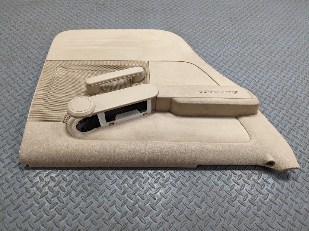 2006 - 2010 FORD EXPLORER OEM INTERIOR DOOR TRIM PANEL REAR LEFT DRIVER SIDE