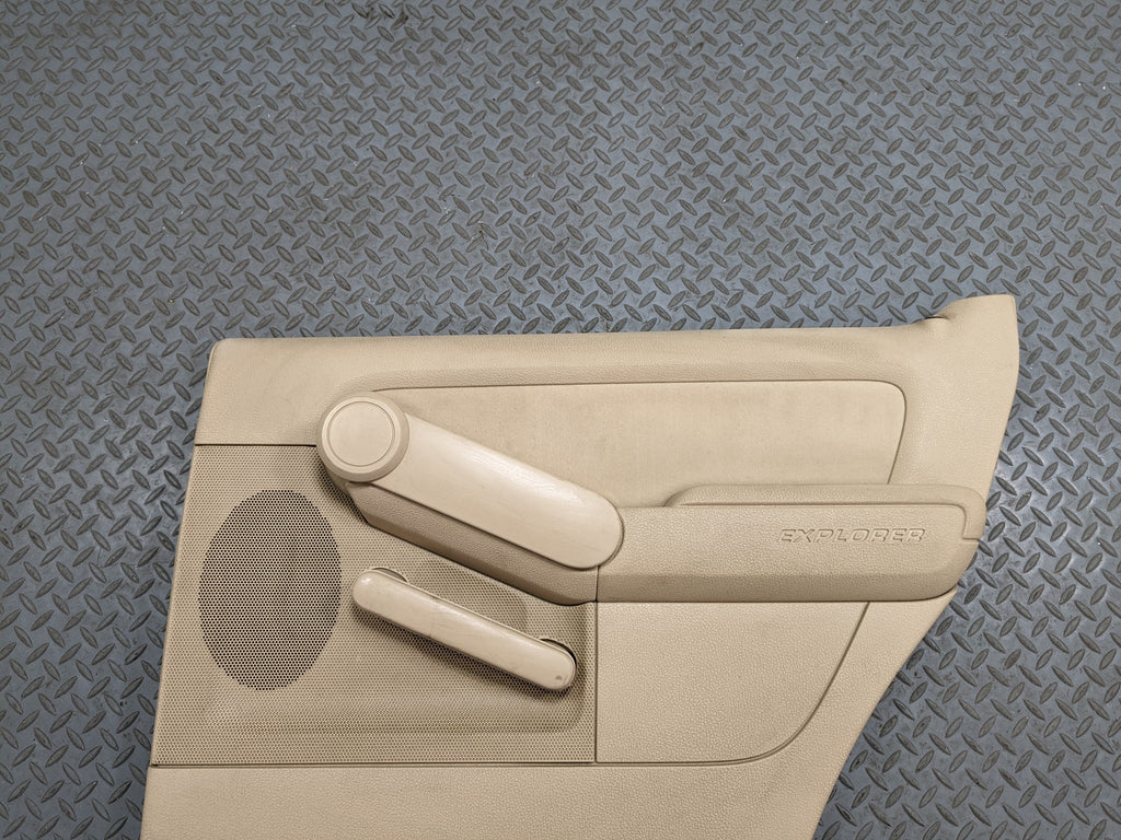 2006 - 2010 FORD EXPLORER OEM INTERIOR DOOR TRIM PANEL REAR RIGHT PASSENGER SIDE