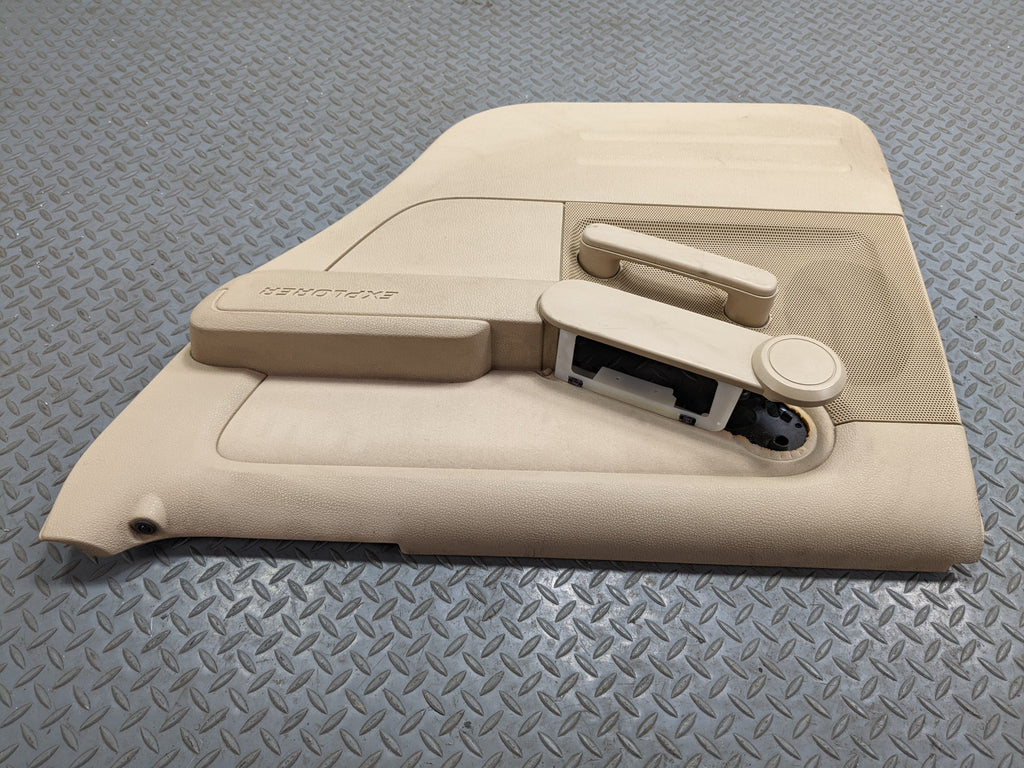 2006 - 2010 FORD EXPLORER OEM INTERIOR DOOR TRIM PANEL REAR RIGHT PASSENGER SIDE