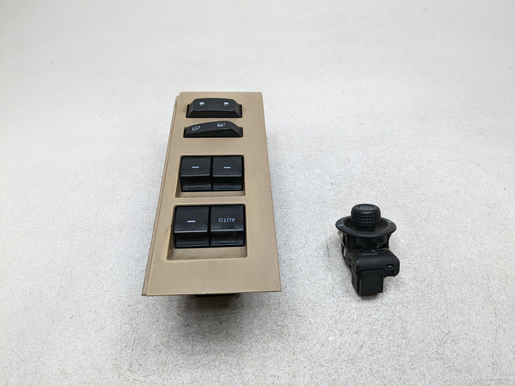 06 - 10 FORD EXPLORER OEM DOOR POWER MASTER WINDOW WITH MIRROR SWITCH FRONT LEFT