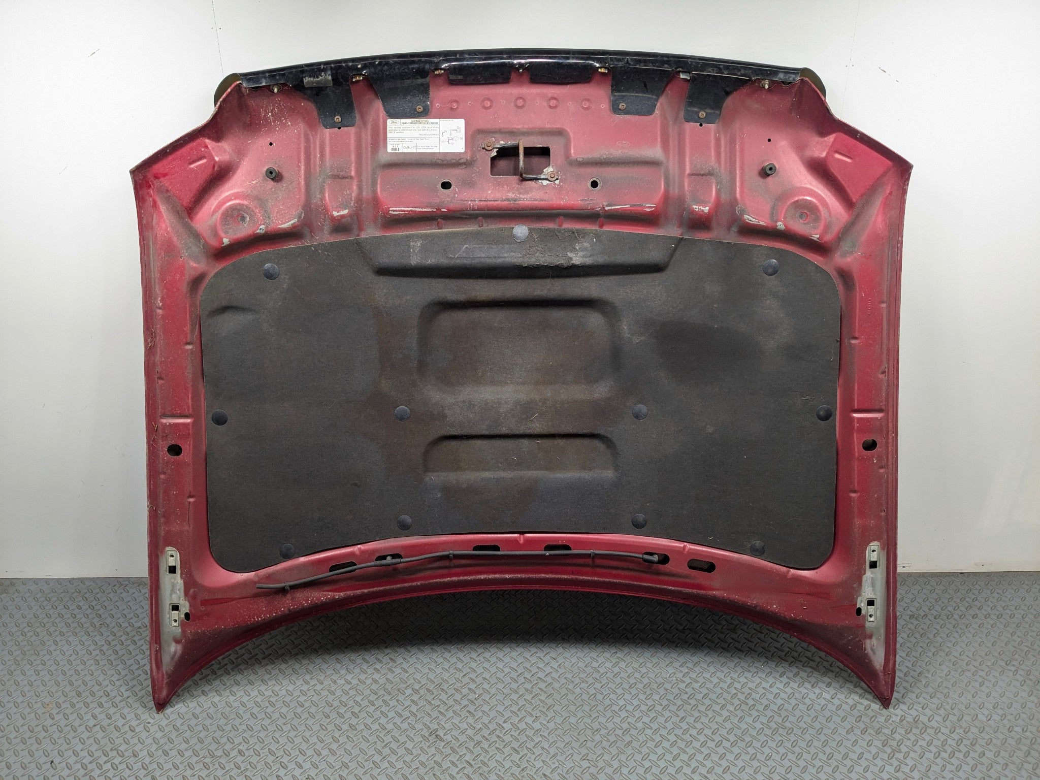 2006 - 2010 FORD EXPLORER OEM FRONT HOOD BONNET SHELL PANEL ASSEMBLY