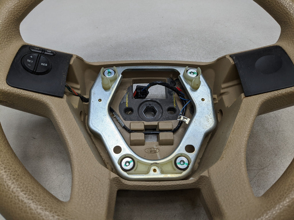 06 - 10 FORD EXPLORER OEM STEERING WHEEL CONTROL FRONT DRIVER SIDE WITH LEATHER