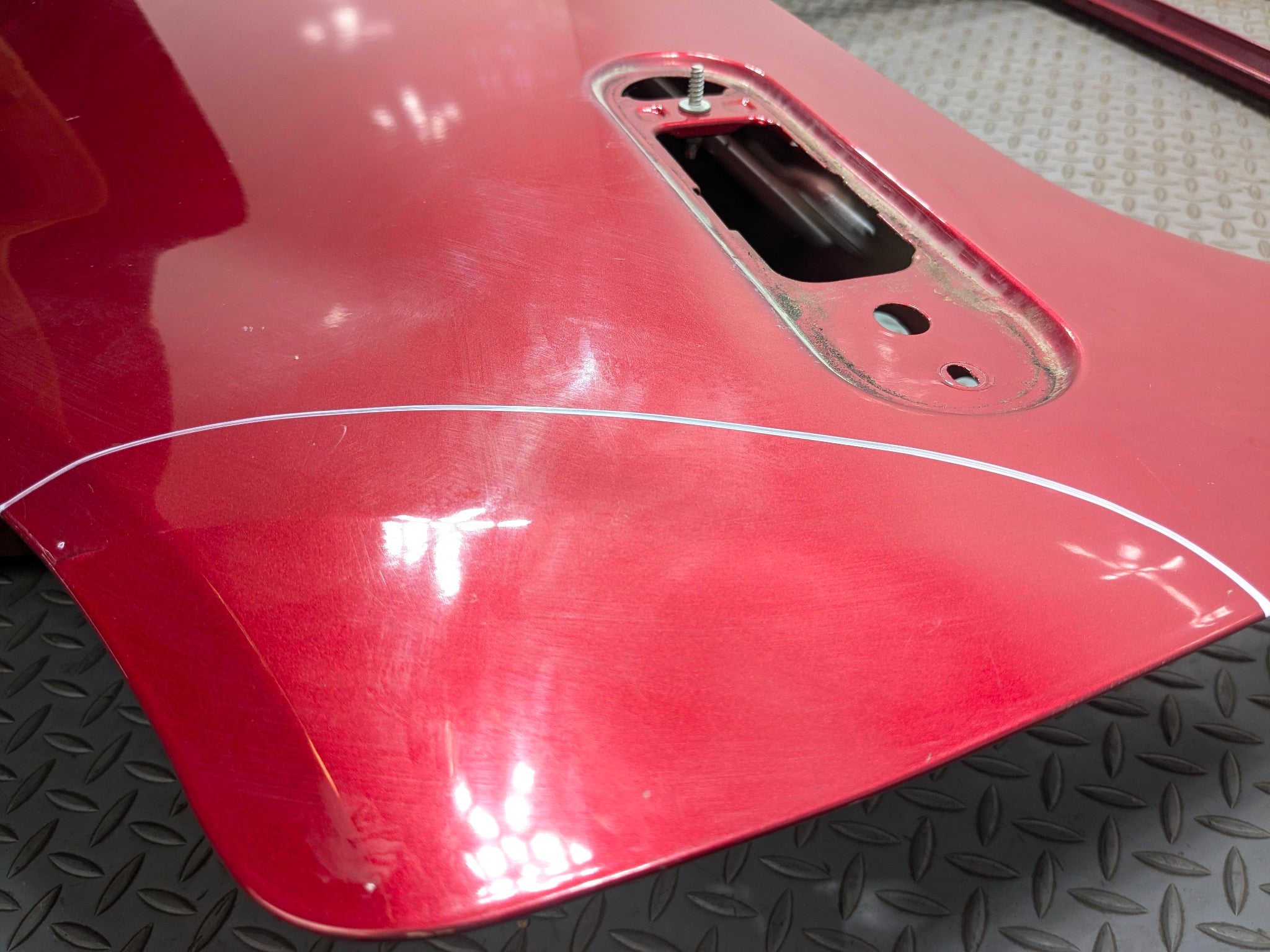 2006 - 2010 FORD EXPLORER OEM DOOR SHELL PANEL ASSEMBLY REAR LEFT DRIVER SIDE