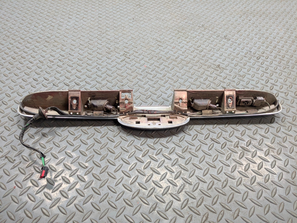 2006 - 2010 FORD EXPLORER OEM REAR TRUNK LID LICENSE PLATE BODY MOLDING TRIM