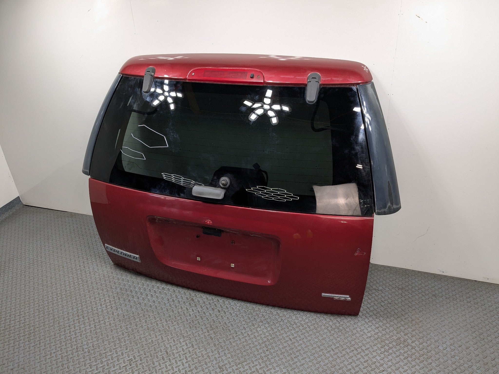 2006 - 2010 FORD EXPLORER OEM REAR LIFTGATE SHELL PANEL WITH GLASS ASSEMBLY