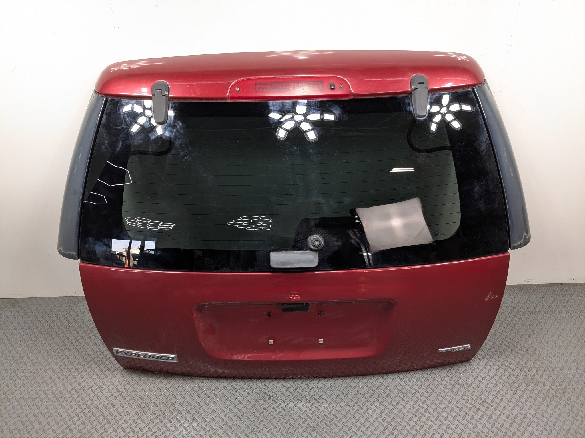 2006 - 2010 FORD EXPLORER OEM REAR LIFTGATE SHELL PANEL WITH GLASS ASSEMBLY