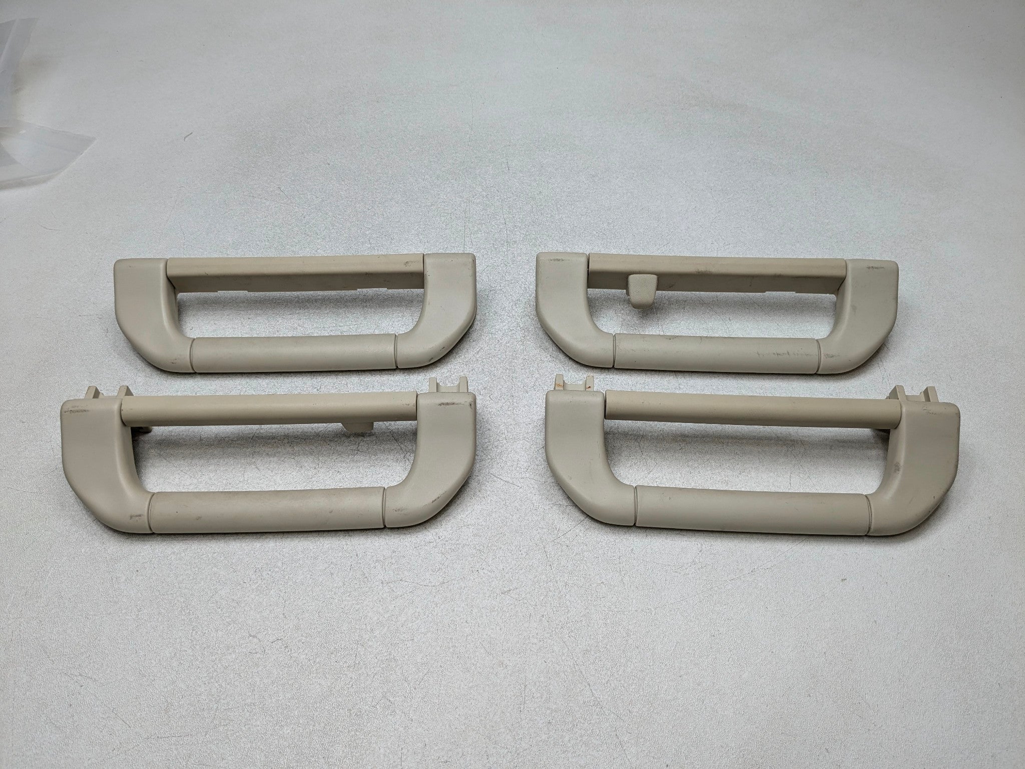 03 - 05 LAND ROVER RANGE ROVER OEM INTERIOR UPPER ROOF GRAB BAR HANDLE SET OF 4