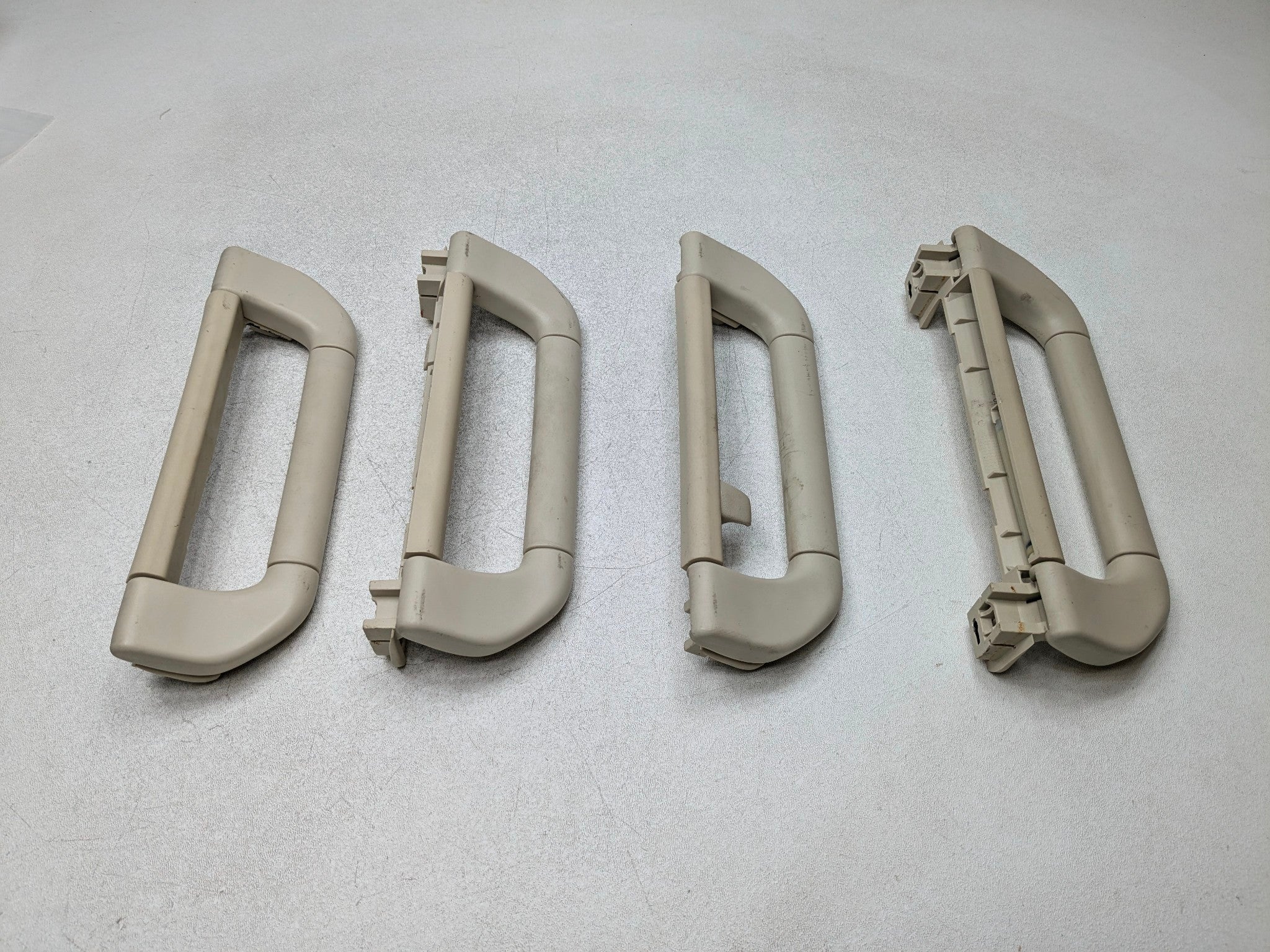 03 - 05 LAND ROVER RANGE ROVER OEM INTERIOR UPPER ROOF GRAB BAR HANDLE SET OF 4