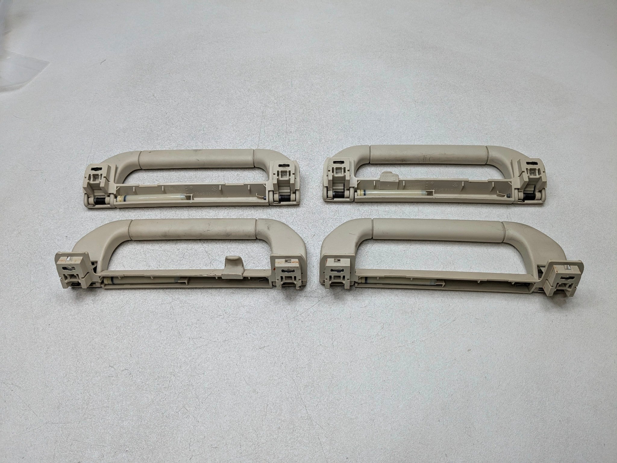 03 - 05 LAND ROVER RANGE ROVER OEM INTERIOR UPPER ROOF GRAB BAR HANDLE SET OF 4