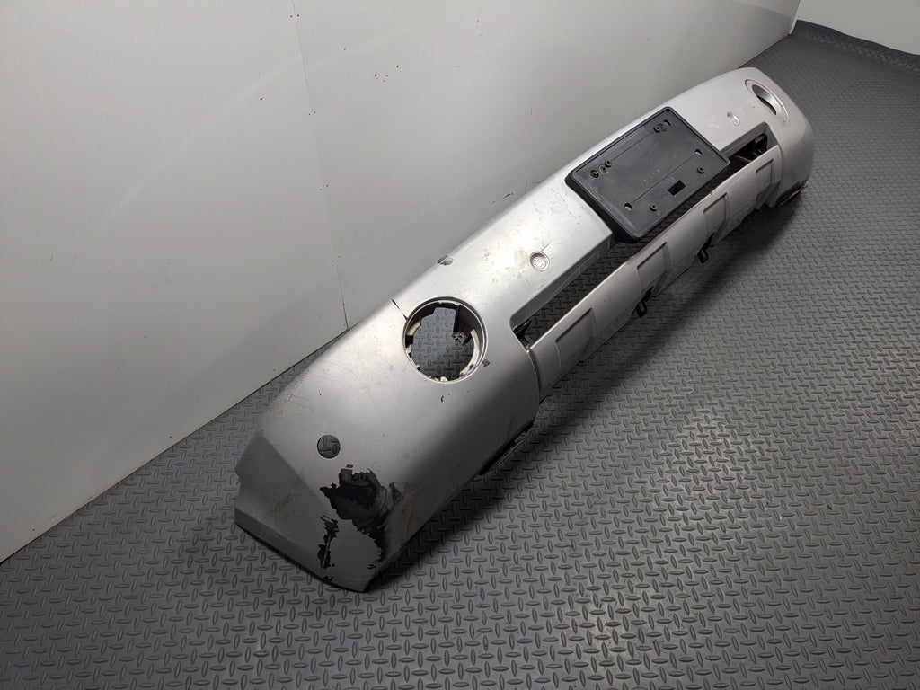 03 - 2005 LAND ROVER RANGE ROVER OEM FRONT BUMPER COVER ASSEMBLY ZAMBEZI SILVER
