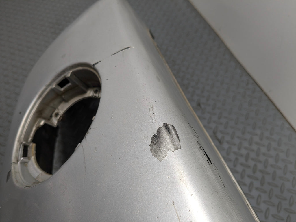03 - 2005 LAND ROVER RANGE ROVER OEM FRONT BUMPER COVER ASSEMBLY ZAMBEZI SILVER