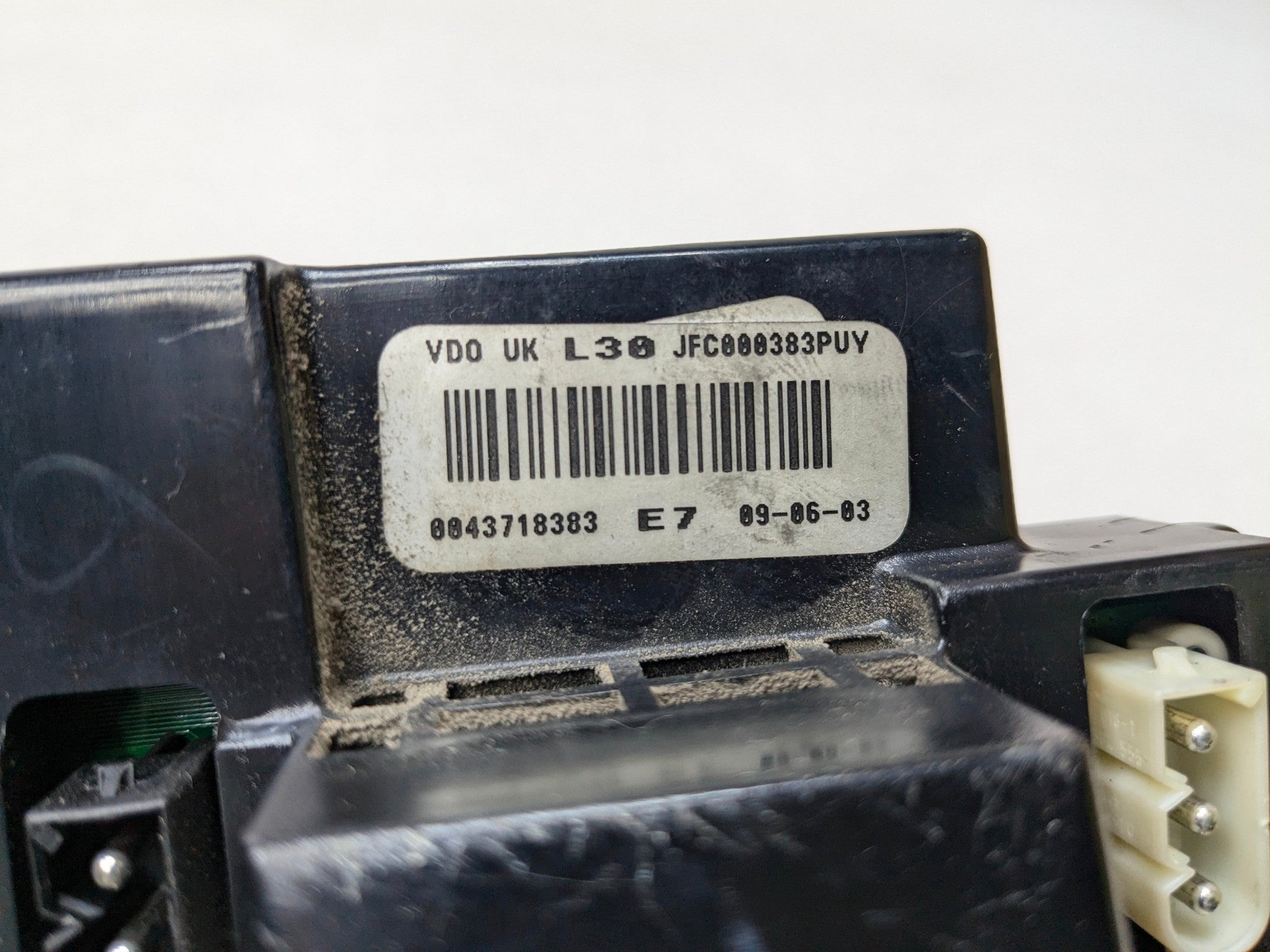 03 - 05 LAND RANGE ROVER OEM AC HEATER TEMPERATURE CONTROL SWITCH PANEL FRONT