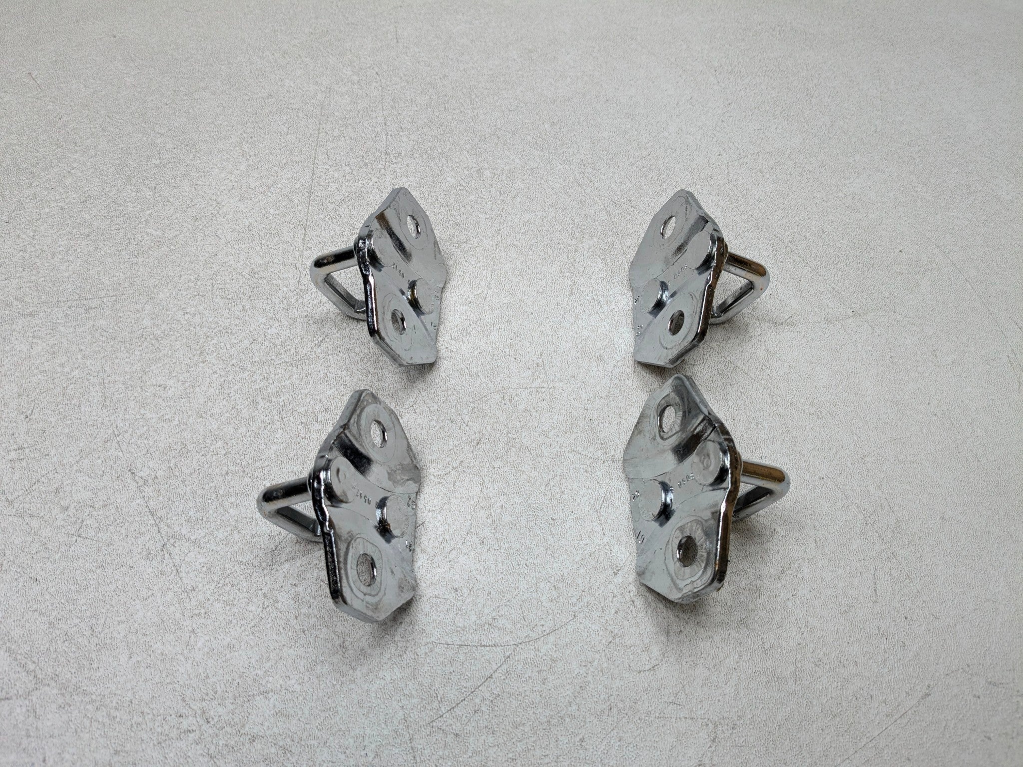 03 - 05 LAND RANGE ROVER OEM DOOR LOCK STRIKER SET FRONT REAR LEFT AND RIGHT SET