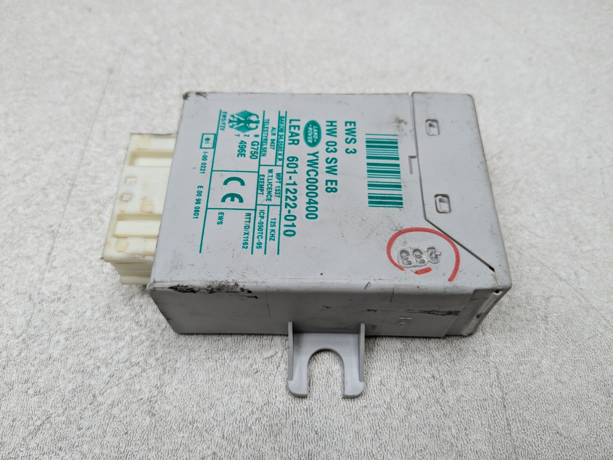 2003 - 2005 LAND ROVER RANGE ROVER OEM IMMOBILIZER THIFT LOCKING MODULE UNIT