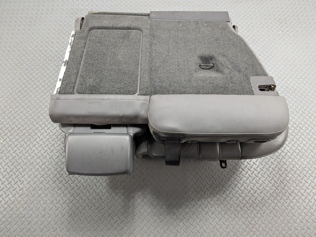 03 - 05 LAND ROVER RANGE ROVER OEM SEAT BLACK LEATHER WITH BUCKLE REAR LEFT SIDE
