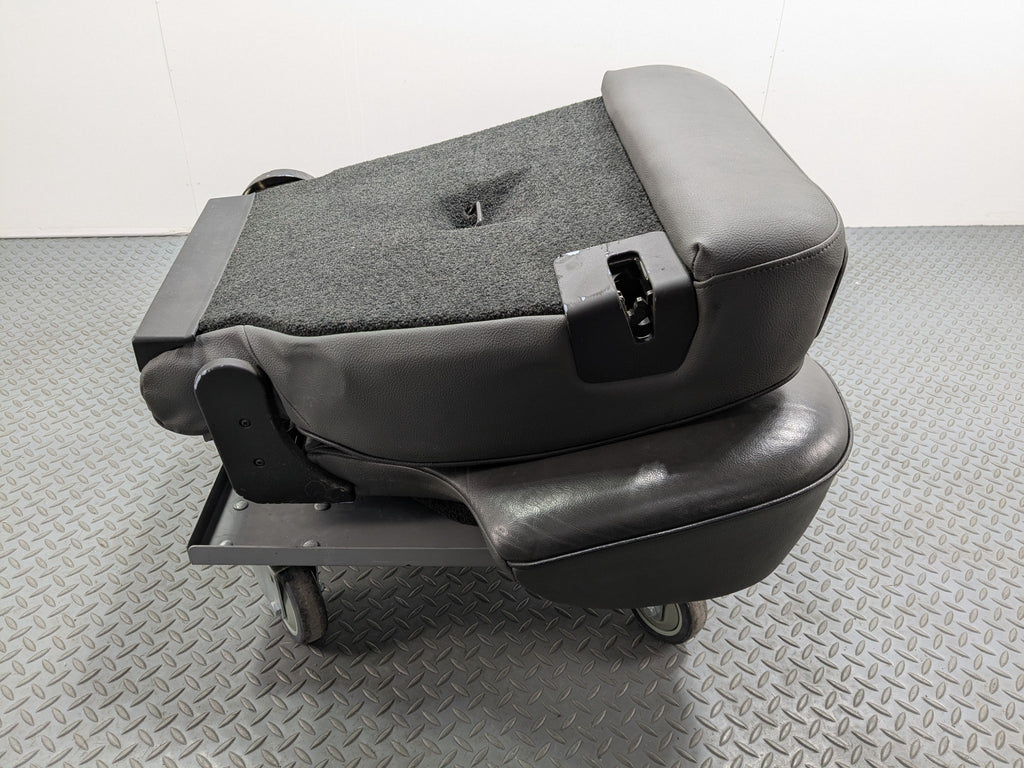 03 - 05 LAND ROVER RANGE ROVER OEM SEAT BLACK LEATHER WITH BUCKLE REAR RIGH SIDE