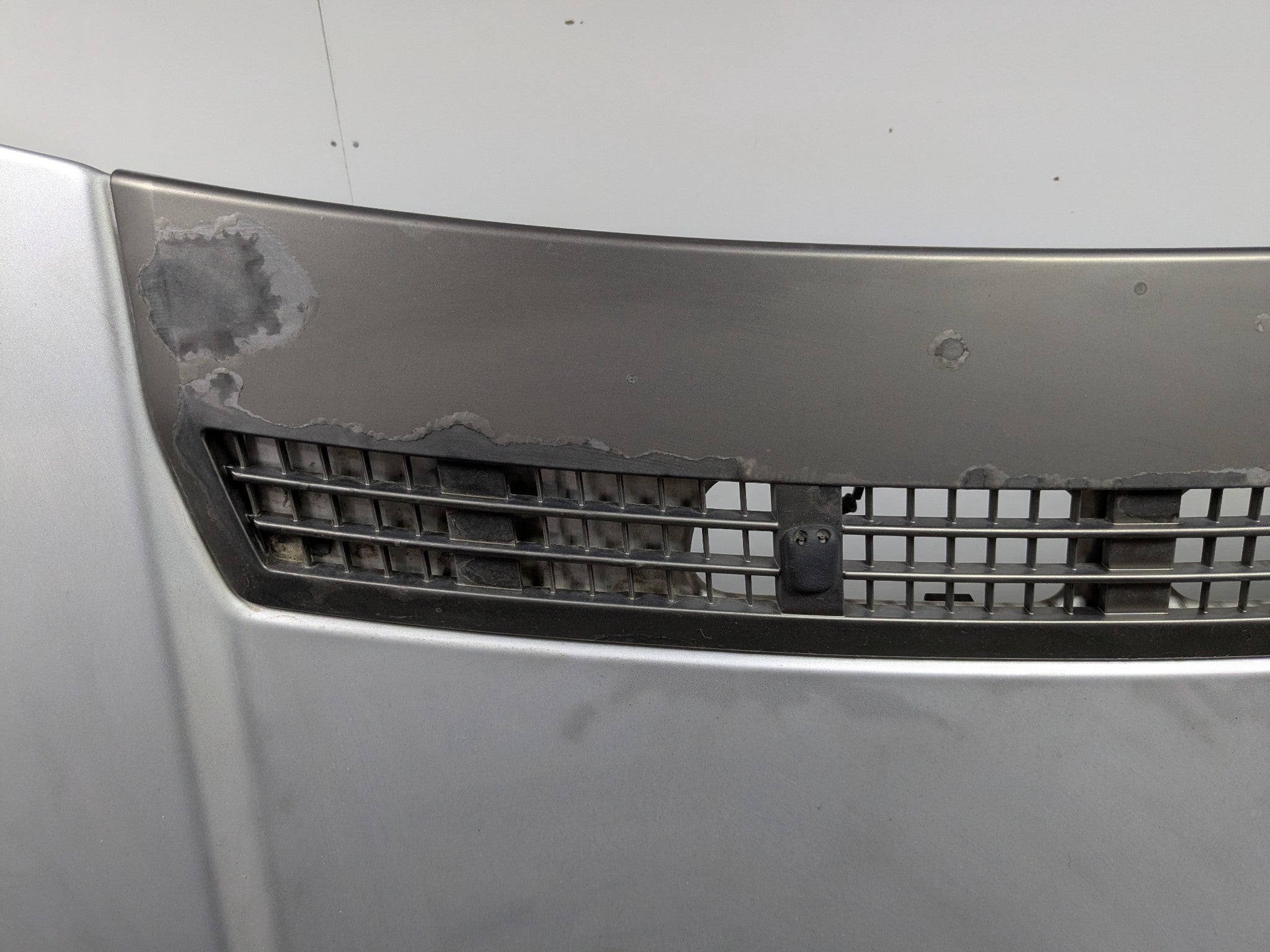 03 - 05 LAND ROVER RANGE ROVER OEM FRONT HOOD BONNET SHELL PANEL ZAMBEZI SILVER
