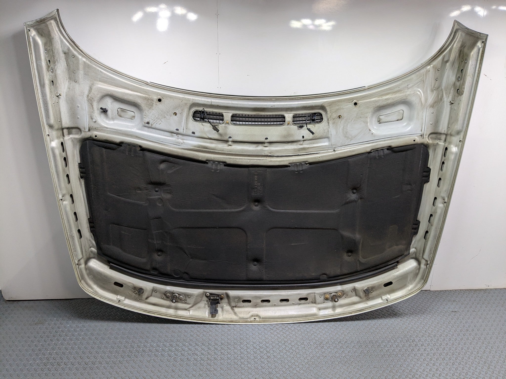 03 - 05 LAND ROVER RANGE ROVER OEM FRONT HOOD BONNET SHELL PANEL ZAMBEZI SILVER