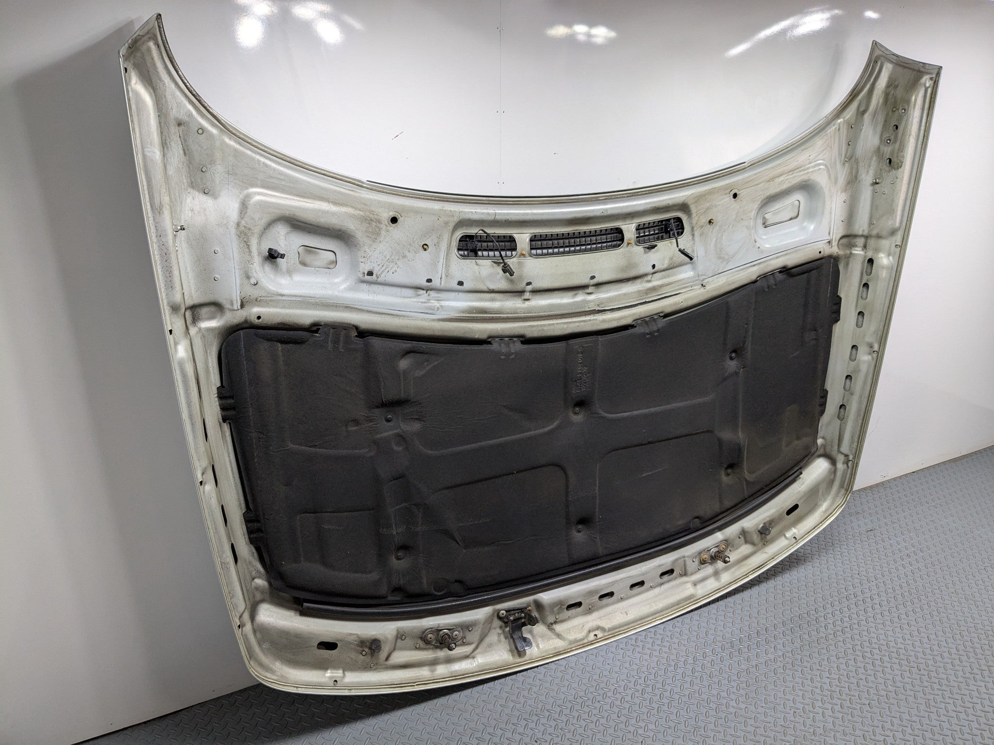 03 - 05 LAND ROVER RANGE ROVER OEM FRONT HOOD BONNET SHELL PANEL ZAMBEZI SILVER