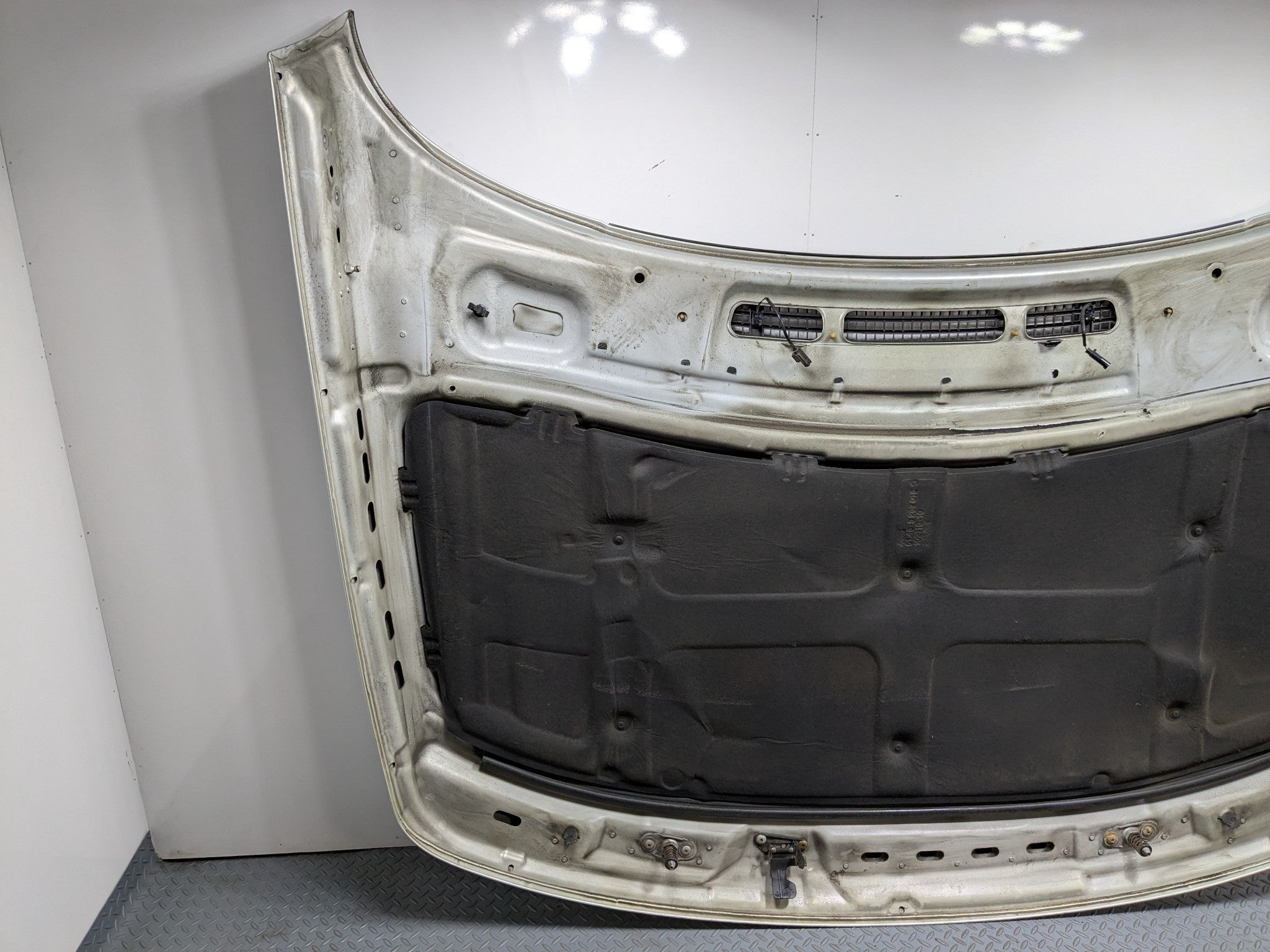 03 - 05 LAND ROVER RANGE ROVER OEM FRONT HOOD BONNET SHELL PANEL ZAMBEZI SILVER