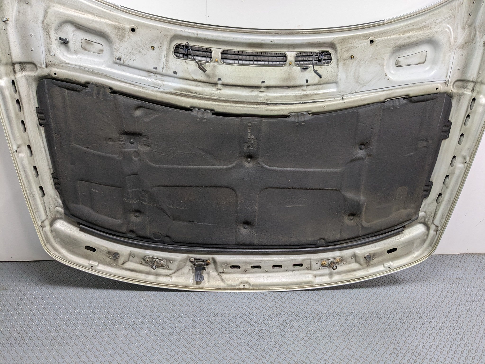 03 - 05 LAND ROVER RANGE ROVER OEM FRONT HOOD BONNET SHELL PANEL ZAMBEZI SILVER