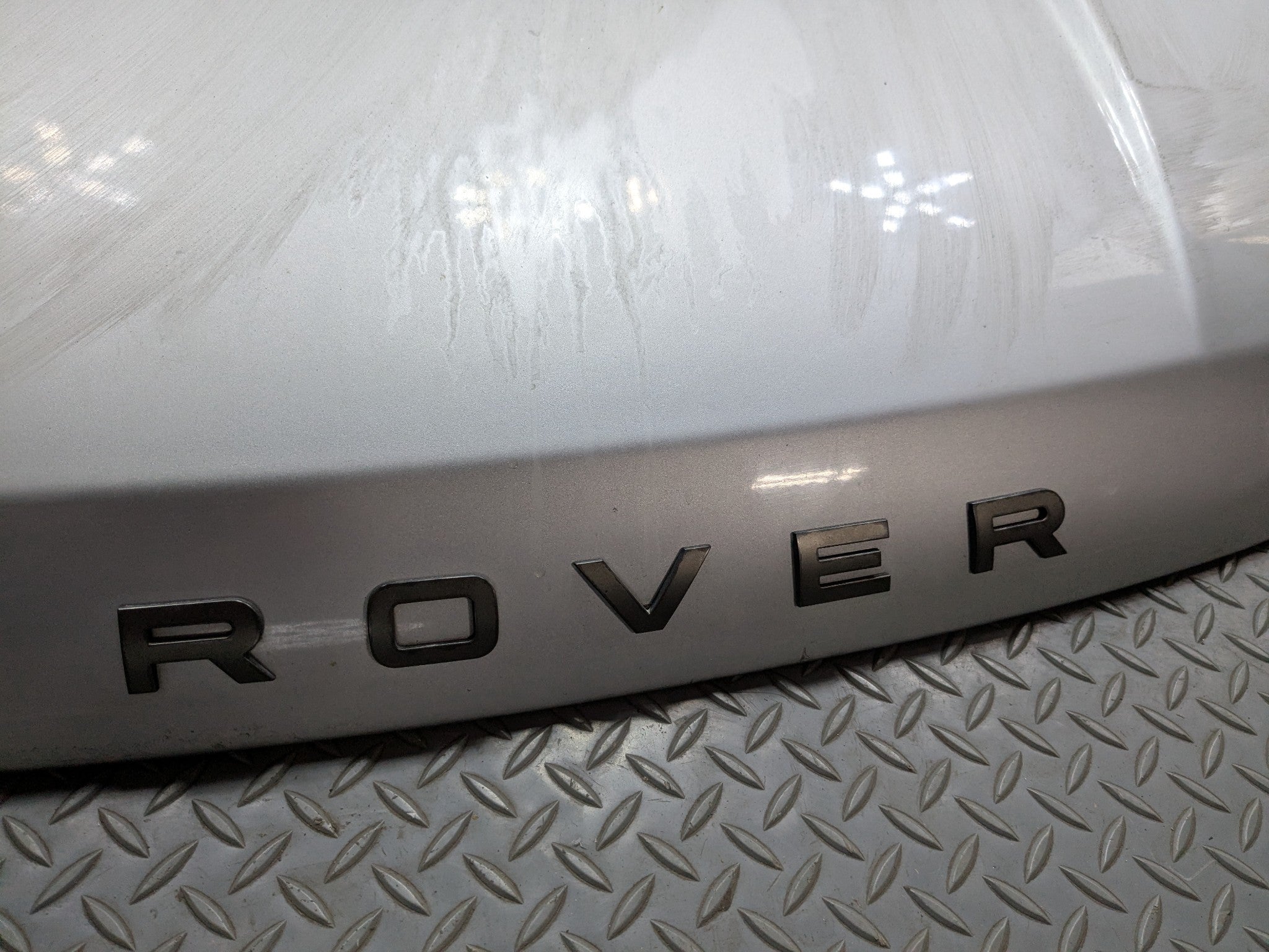 03 - 05 LAND ROVER RANGE ROVER OEM FRONT HOOD BONNET SHELL PANEL ZAMBEZI SILVER