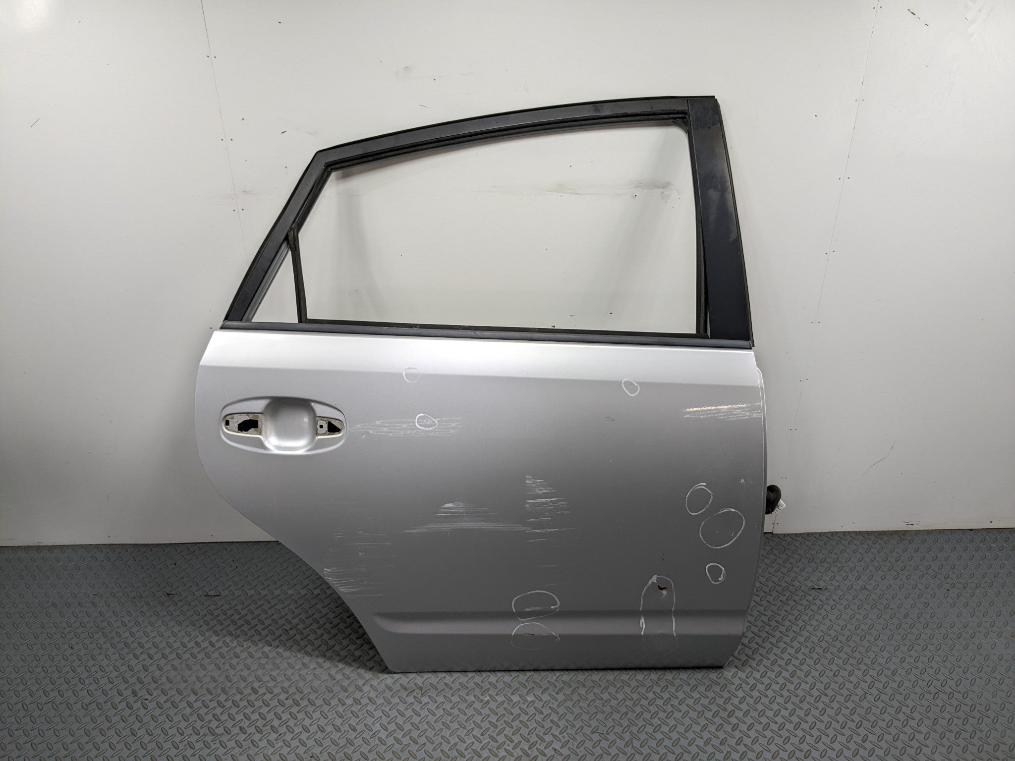 07-09 TOYOTA PRIUS OEM DOOR SHELL PANEL CLASSIC SILVER METALLIC REAR RIGHT SIDE