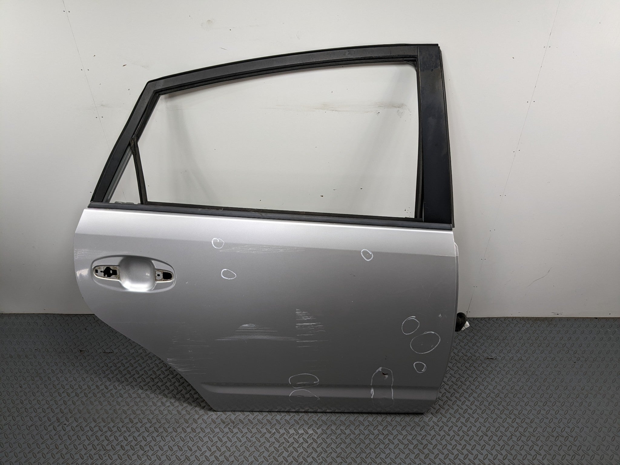 07-09 TOYOTA PRIUS OEM DOOR SHELL PANEL CLASSIC SILVER METALLIC REAR RIGHT SIDE