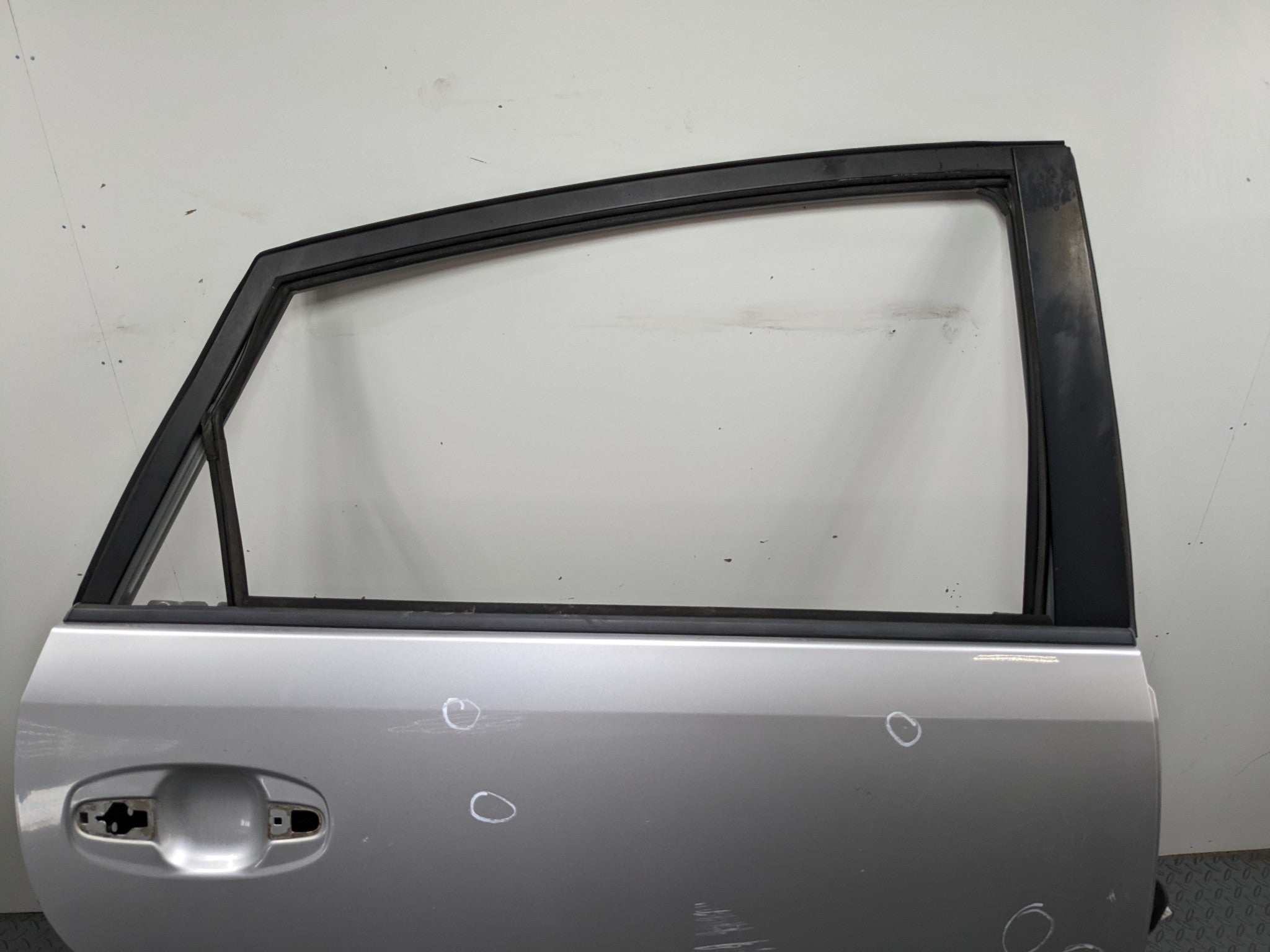 07-09 TOYOTA PRIUS OEM DOOR SHELL PANEL CLASSIC SILVER METALLIC REAR RIGHT SIDE