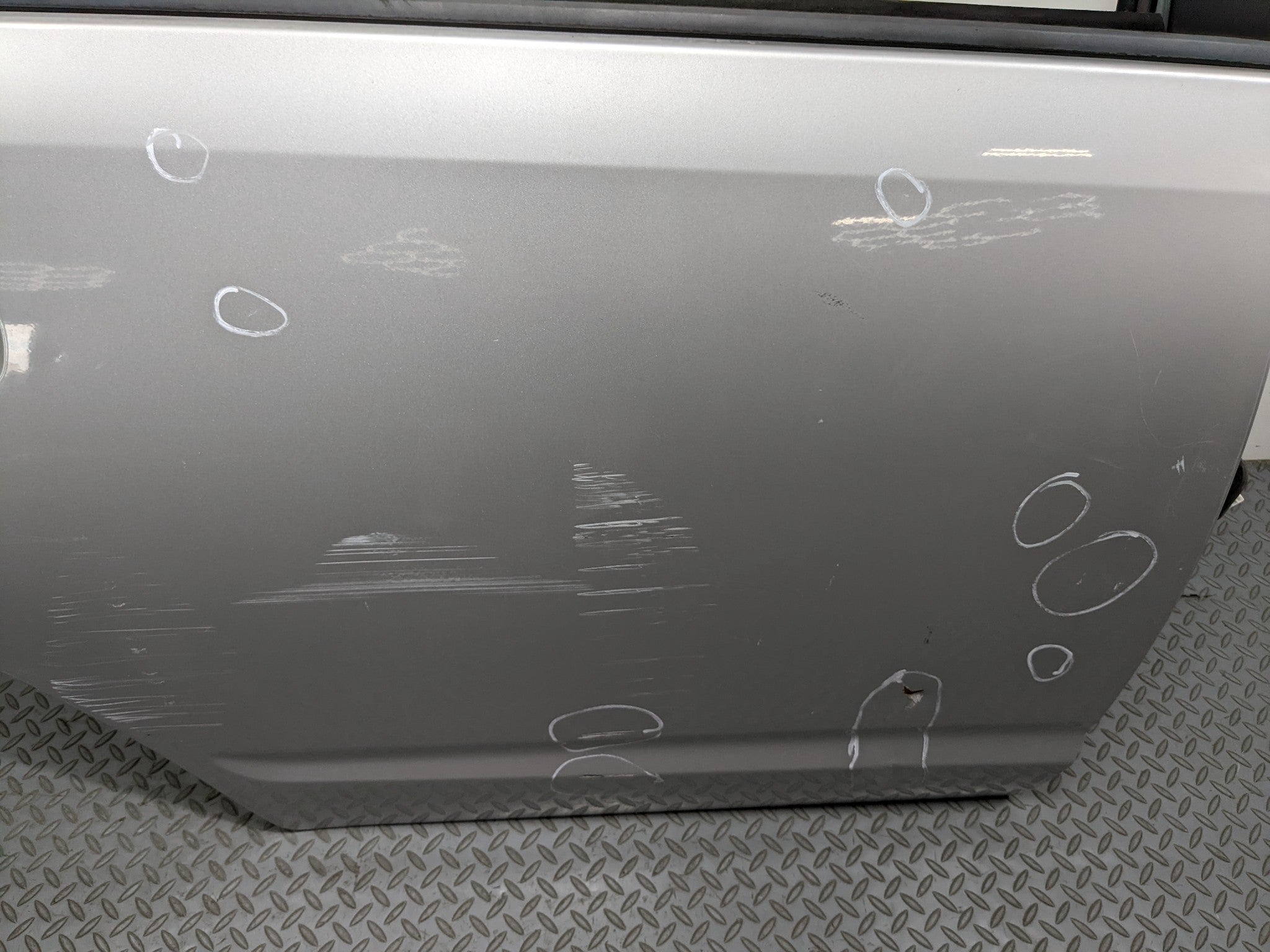 07-09 TOYOTA PRIUS OEM DOOR SHELL PANEL CLASSIC SILVER METALLIC REAR RIGHT SIDE