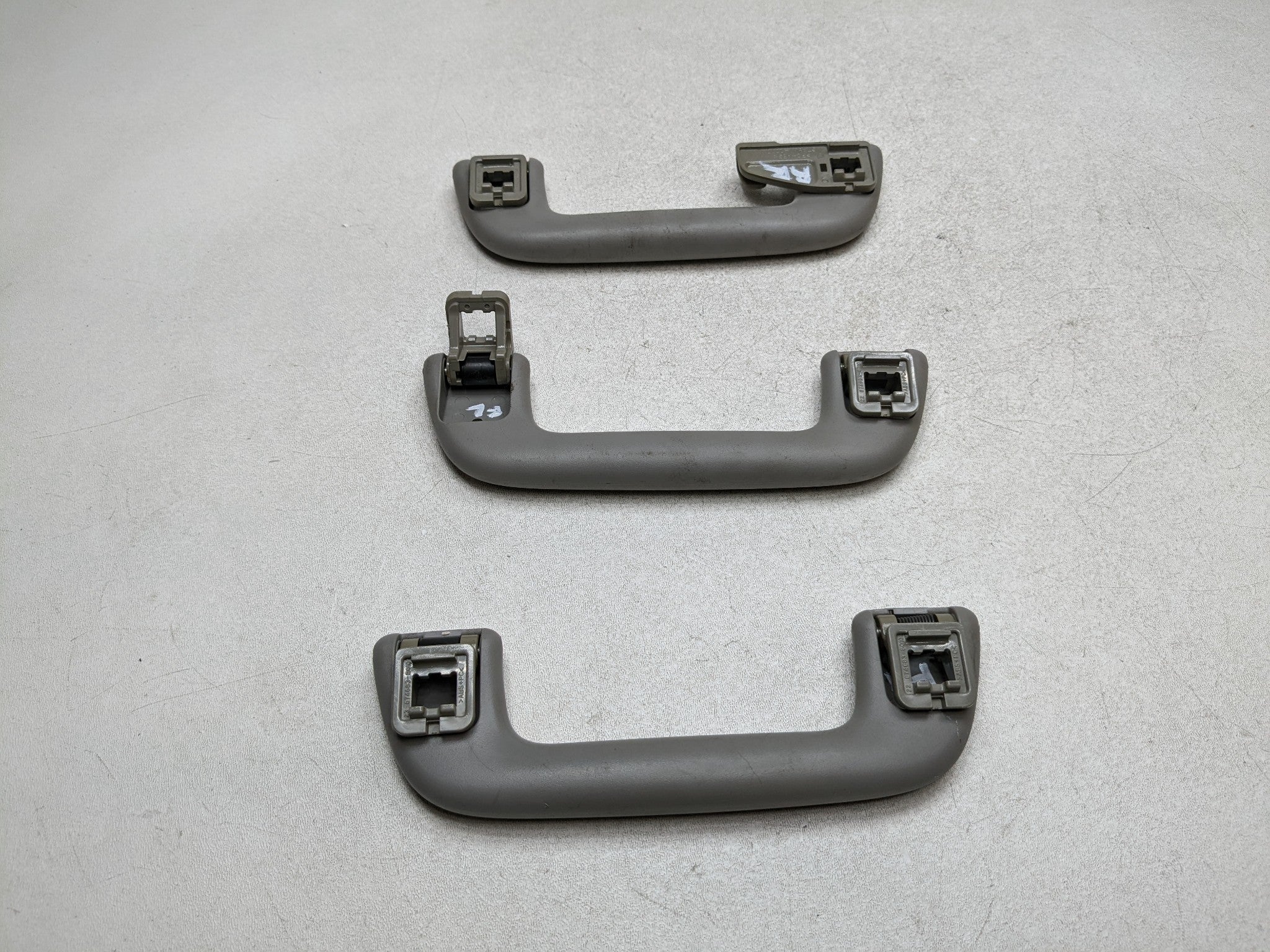 07 - 09 TOYOTA PRIUS OEM INTERIOR GRAB BAR HANDLE SET FRONT AND REAR UPPER ROOF