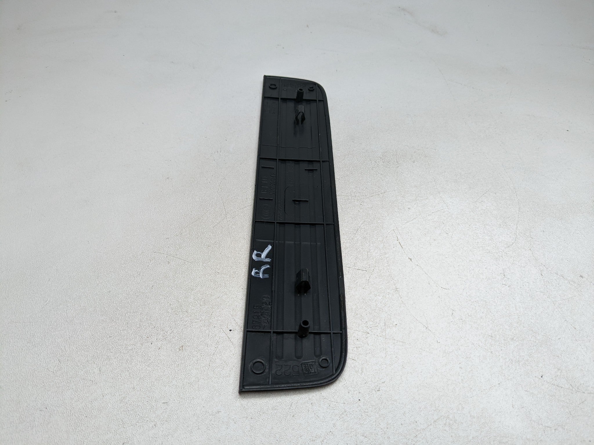 07 - 09 TOYOTA PRIUS OEM DOOR SILL SCUFF PLATE TRIM REAR RIGHT PASSENGER SIDE