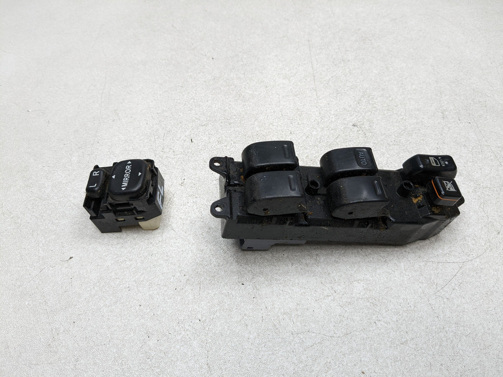 04 - 09 TOYOTA PRIUS OEM MASTER DOOR WINDOW SWITCH WITH MIRROR SWITCH FRONT LEFT