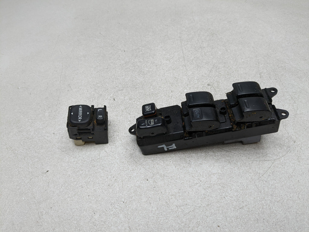 04 - 09 TOYOTA PRIUS OEM MASTER DOOR WINDOW SWITCH WITH MIRROR SWITCH FRONT LEFT