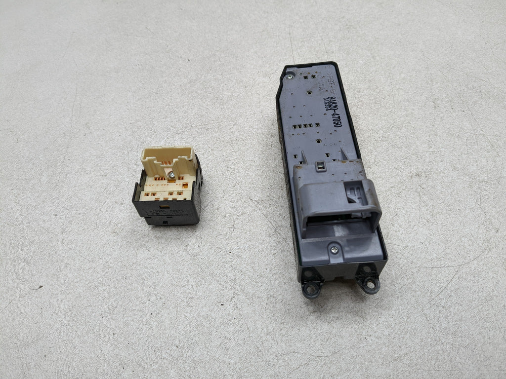 04 - 09 TOYOTA PRIUS OEM MASTER DOOR WINDOW SWITCH WITH MIRROR SWITCH FRONT LEFT