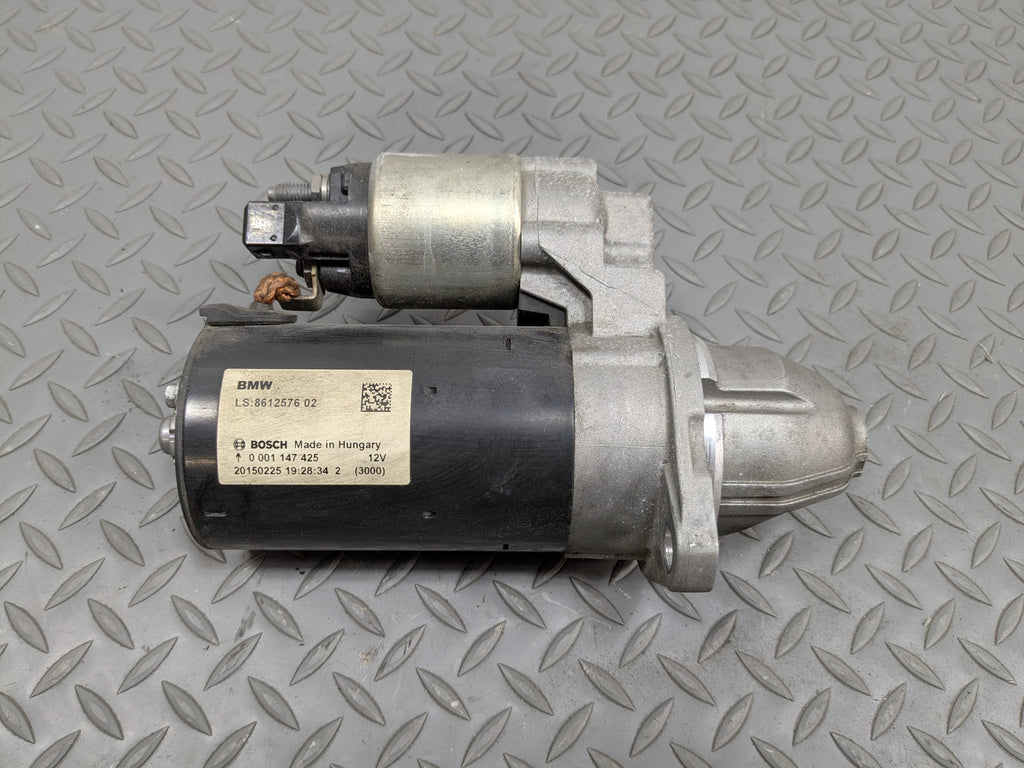 2014 - 2016 BMW 528I OEM ENGINE STARTER MOTOR ASSEMBLY