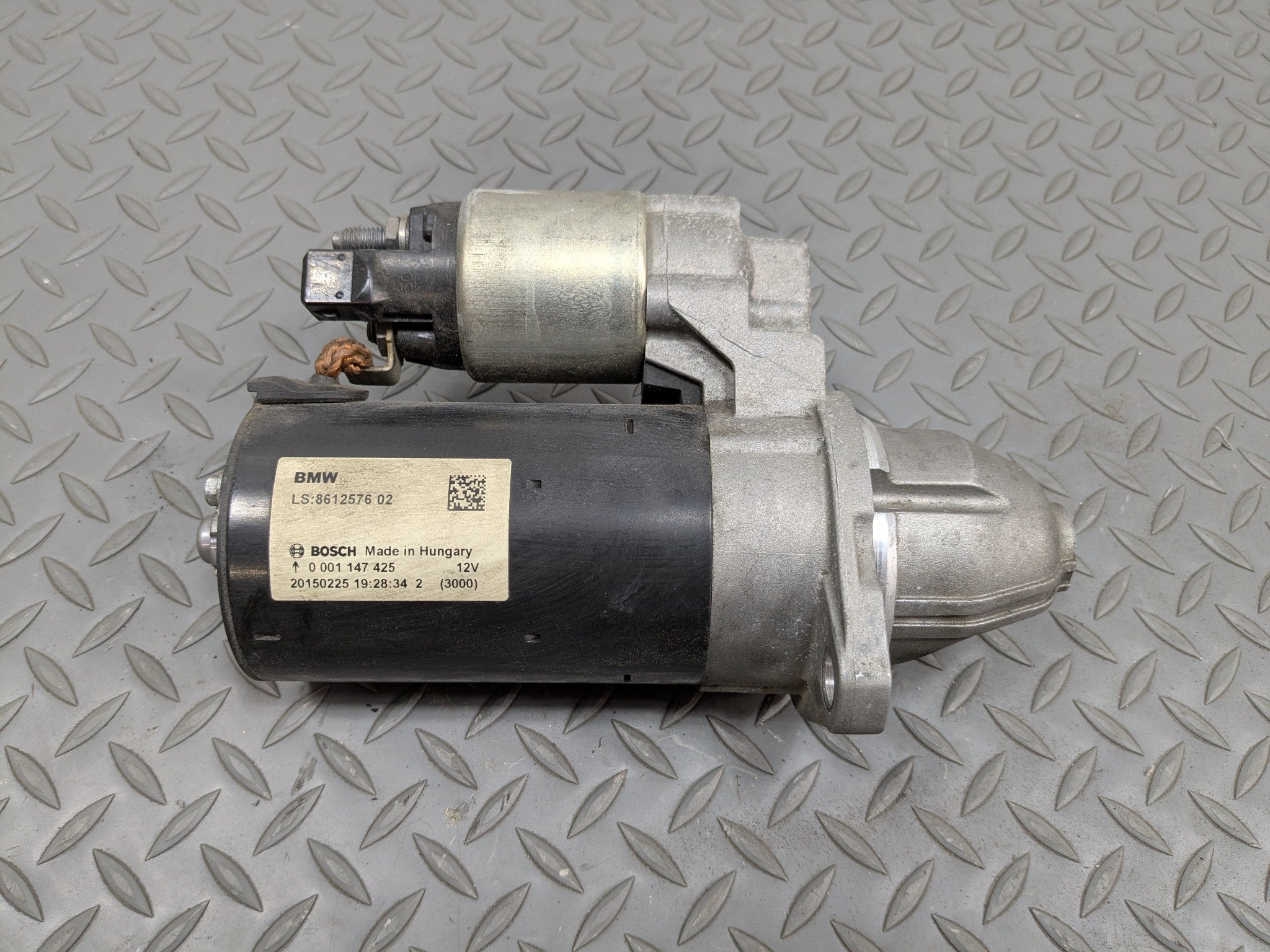 2014 - 2016 BMW 528I OEM ENGINE STARTER MOTOR ASSEMBLY