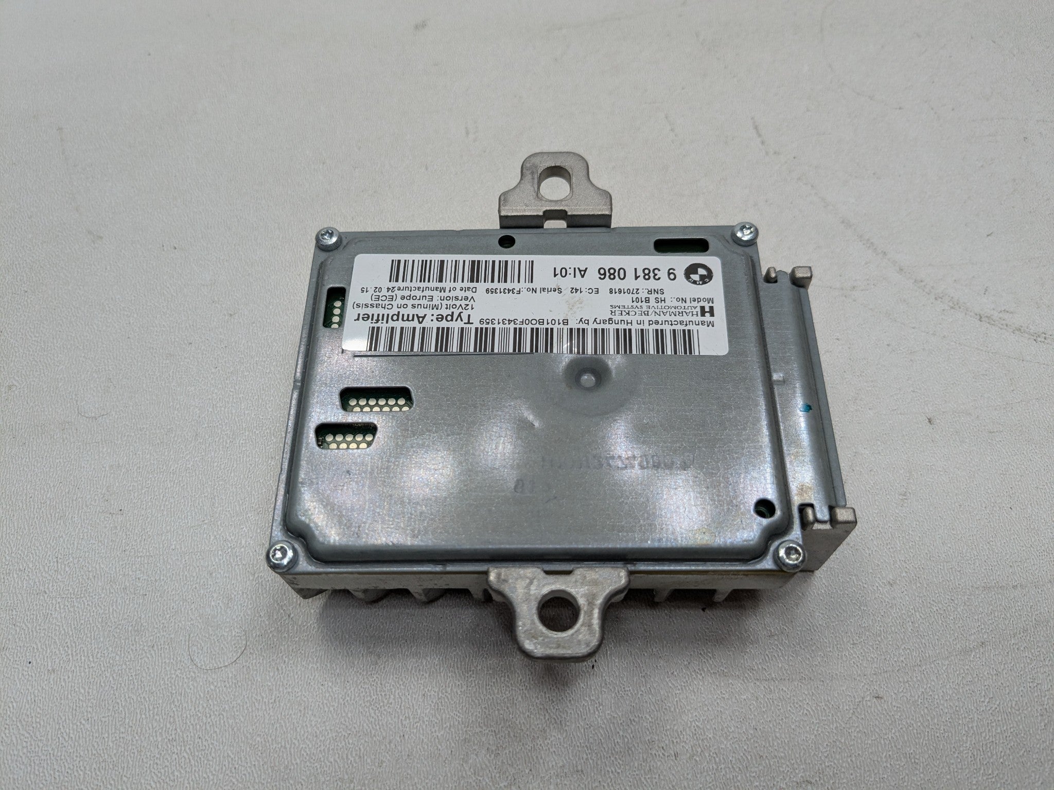 2014 - 2016 BMW 528I OEM AMPLIFIER RADIO AUDIO STEREO SOUND SYSTEM MODULE UNIT