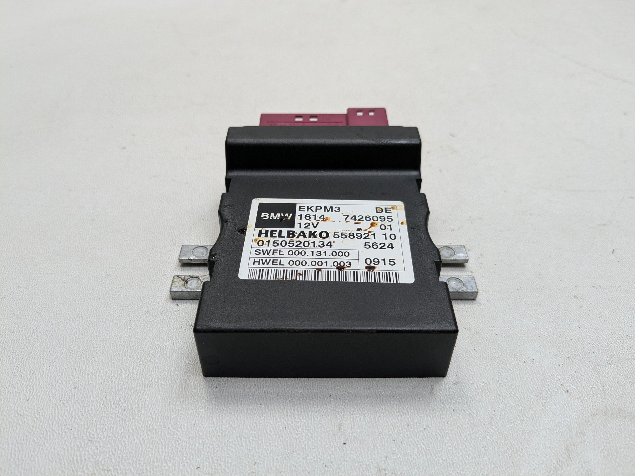 2014 - 2016 BMW 528I OEM FUEL PUMP COMPUTER CONTROL MODULE UNIT