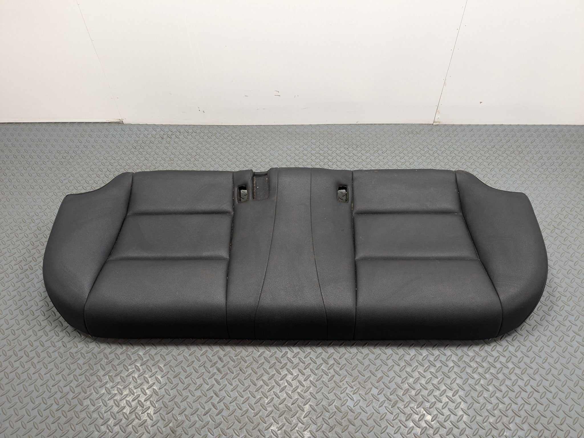 2014 - 2016 BMW 528I OEM REAR SEAT LOWER CUSHION COVER BLACK LEATHER