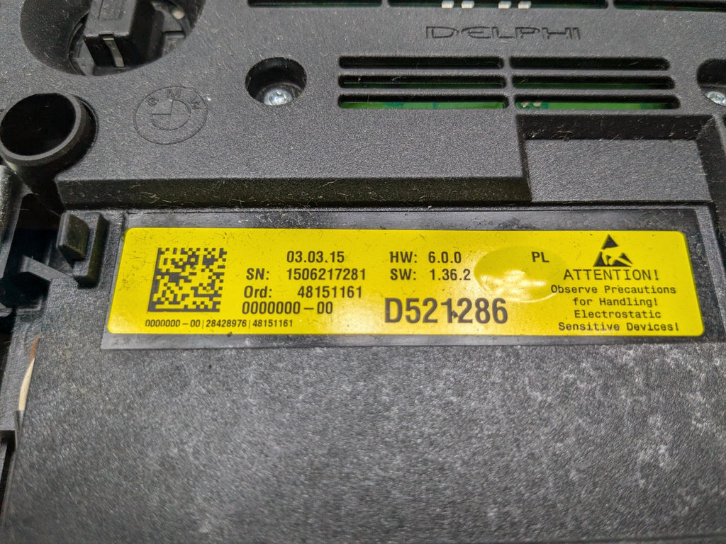 2014 - 2016 BMW 528I OEM OVERHEAD DOME READING LIGHT LAMP FRONT CENTER INTERIOR