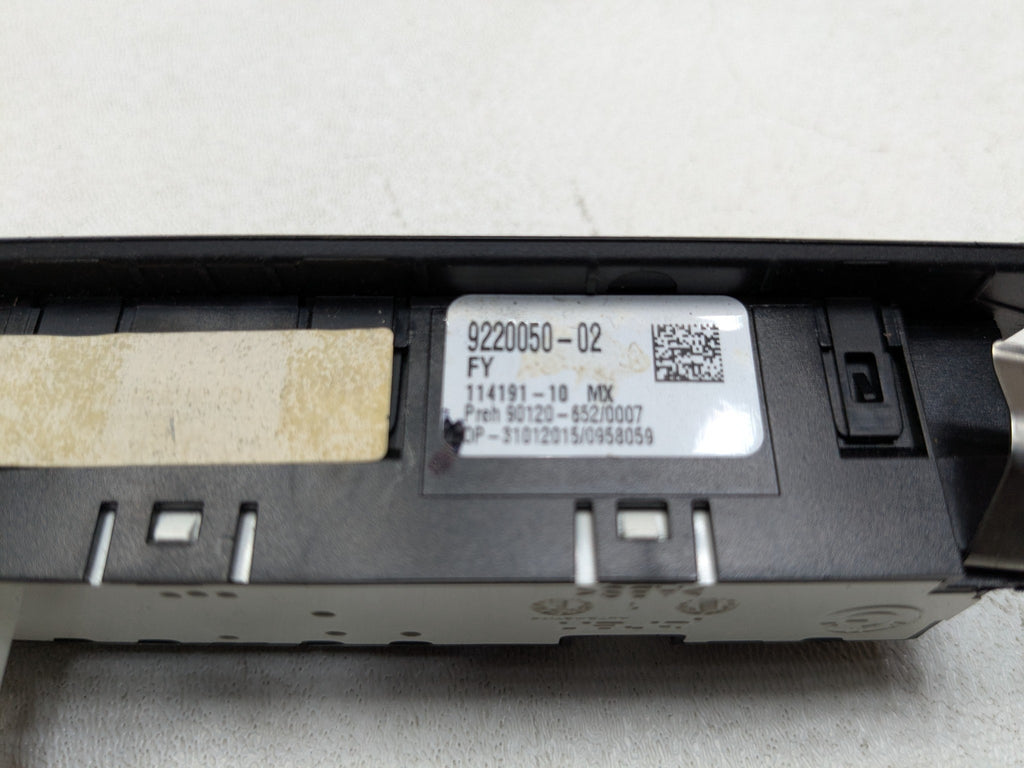 2014 - 2016 BMW 528I OEM LANE ASSIST DEPARTURE DRIVER ASSISTANCE CONTROL SWITCH