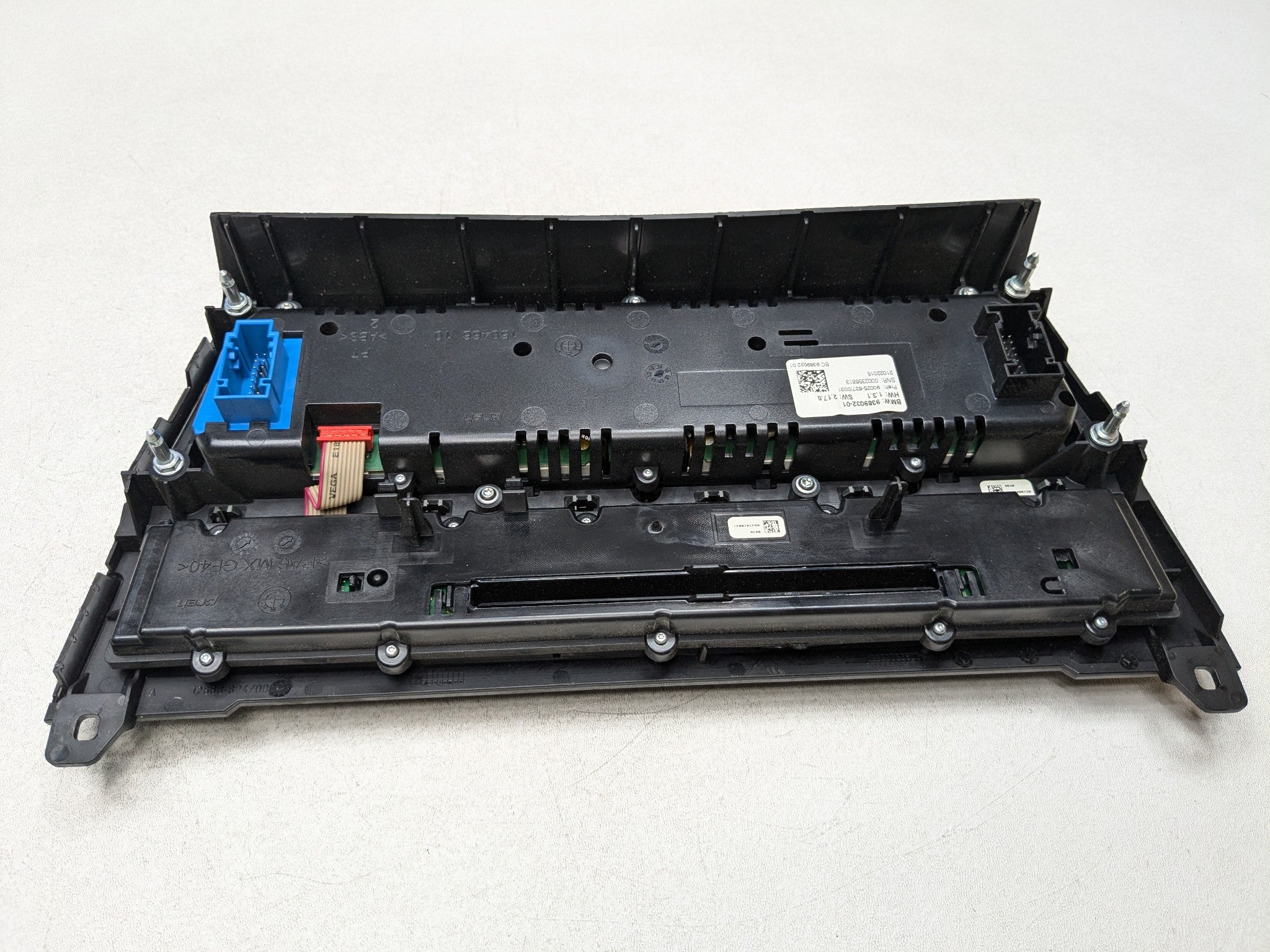 2014 - 2016 BMW 528I OEM CLIMATE HEATER RADIO AUDIO CONTROL UNIT BLACK