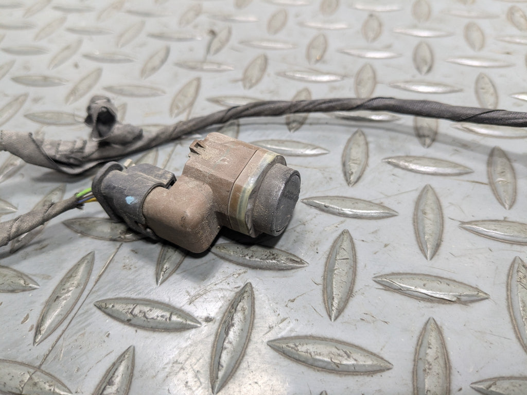 2014 - 2016 BMW 528I OEM PARK ASSIST SENSOR WIRING HARNESS REAR BUMPER