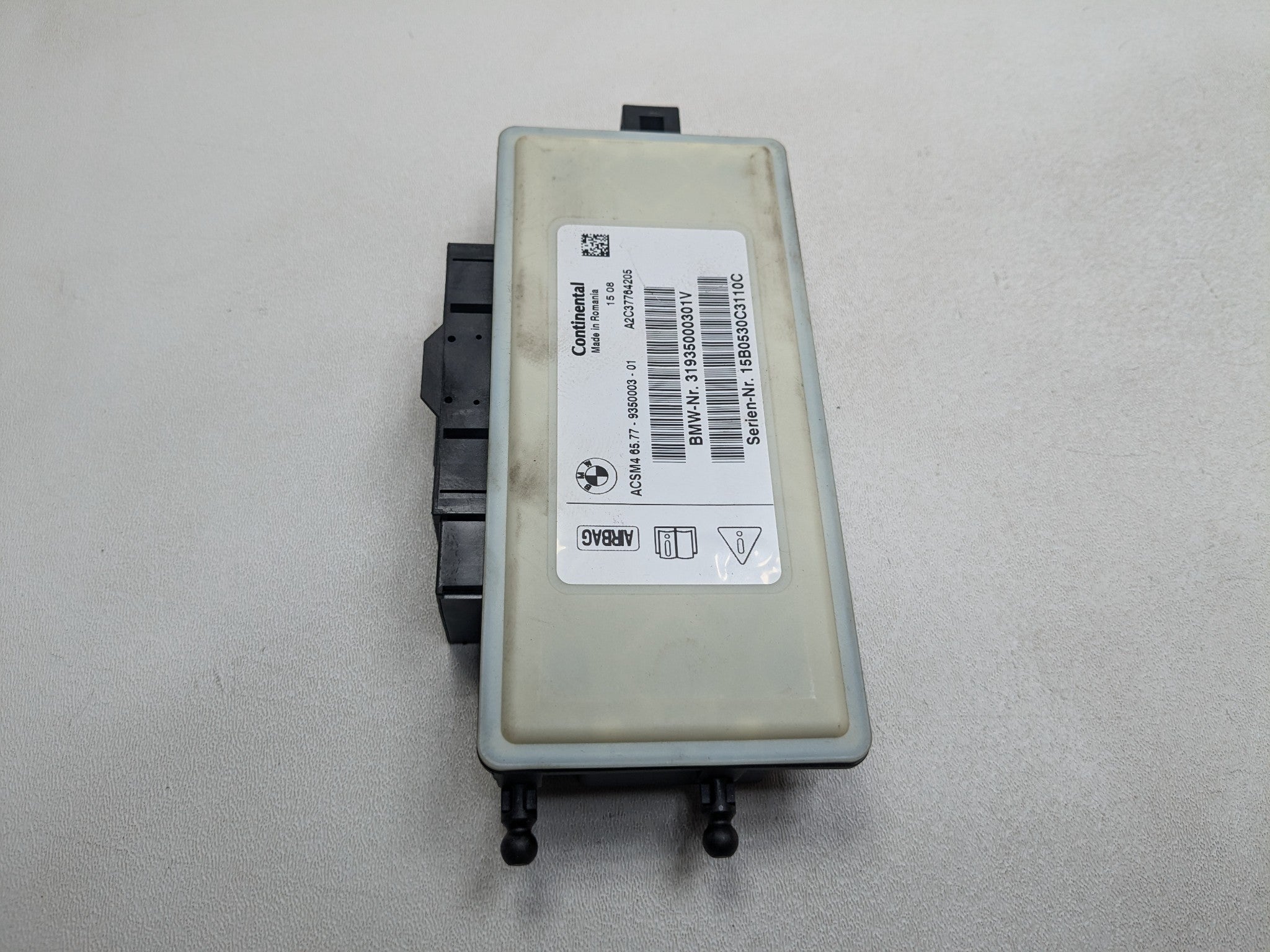 2014 - 2016 BMW 528I OEM CRASH IMPACT SENSOR CONTROL MODULE UNIT