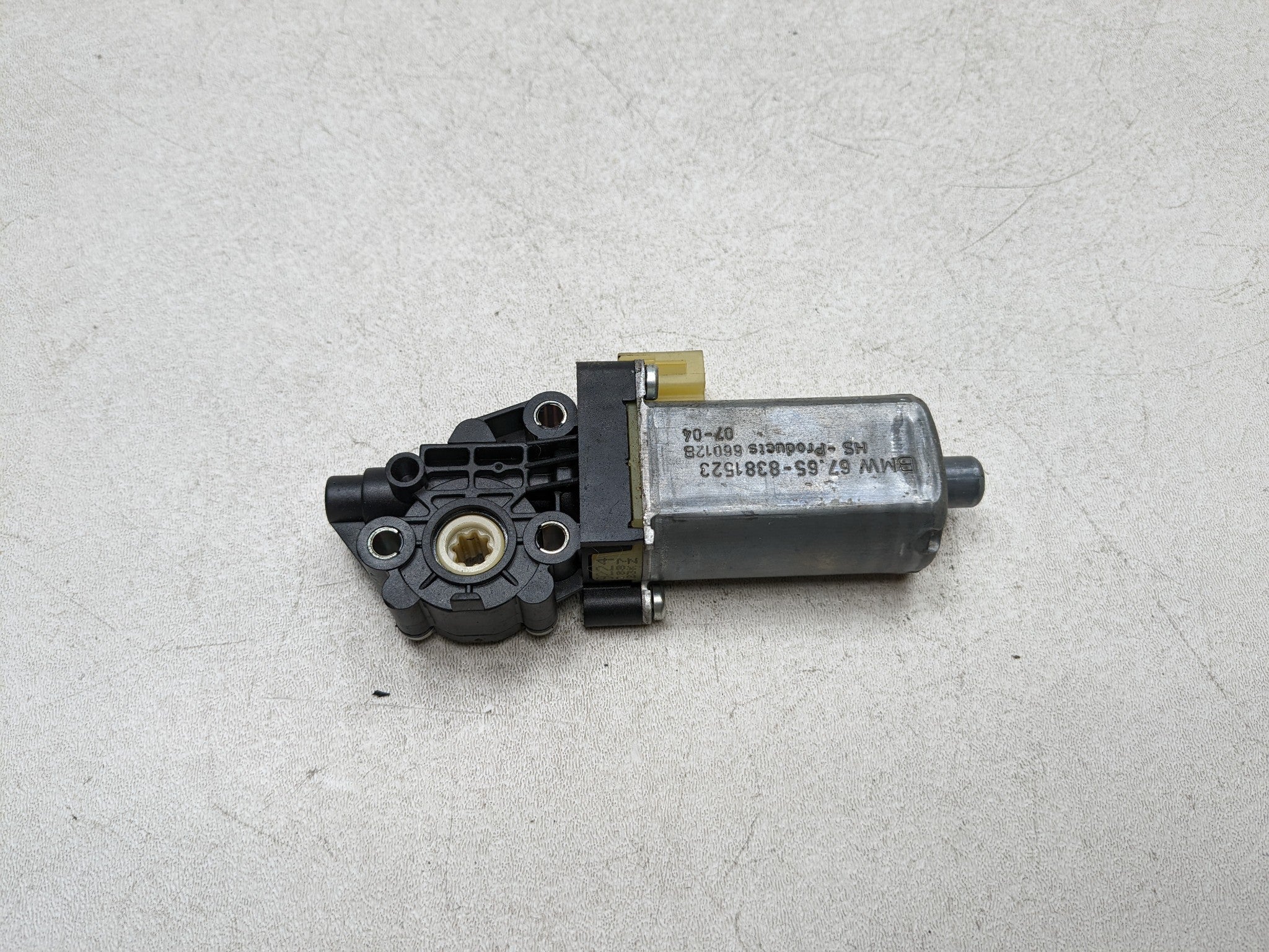 06 - 08 BMW 750I OEM POWER WINDOW BLADE MOTOR ASSEMBLY REAR RIGHT PASSENGER SIDE