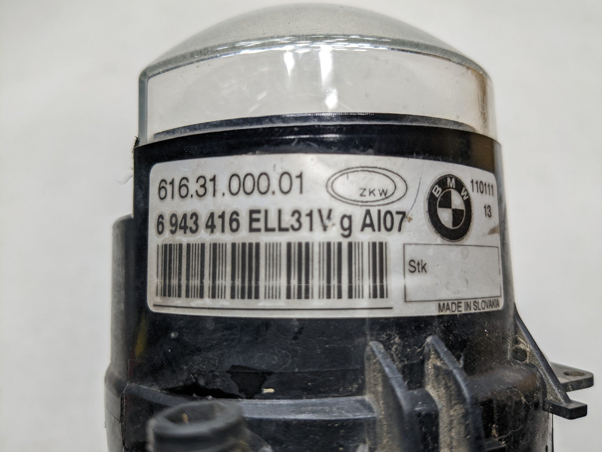 06 - 08 BMW 750I OEM BUMPER MOUNTED FOG LIGHT LAMP FRONT RIGHT PASSENGER SIDE