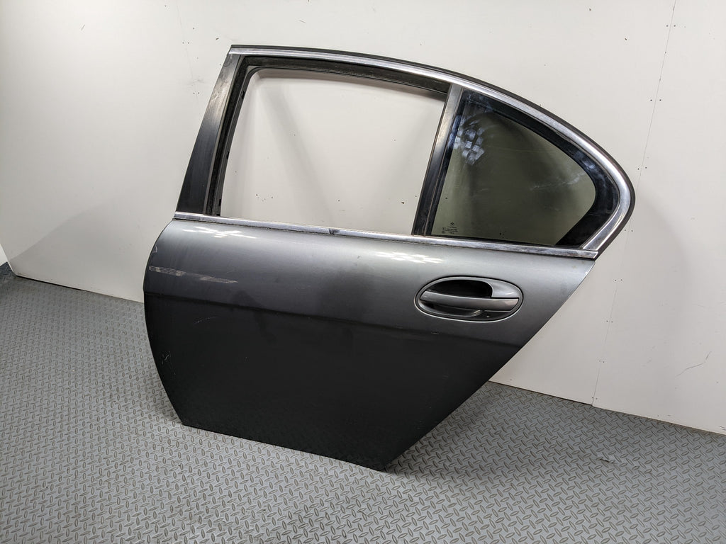 06 - 08 BMW 750I OEM DOOR SHELL PANEL WITH EXTERIOR DOOR HANDLE REAR LEFT SIDE
