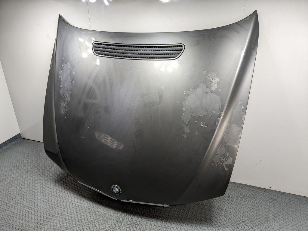 06 - 08 BMW 750I OEM FRONT HOOD BONNET SHELL COVER PANEL TITANIUM GREY METALLIC